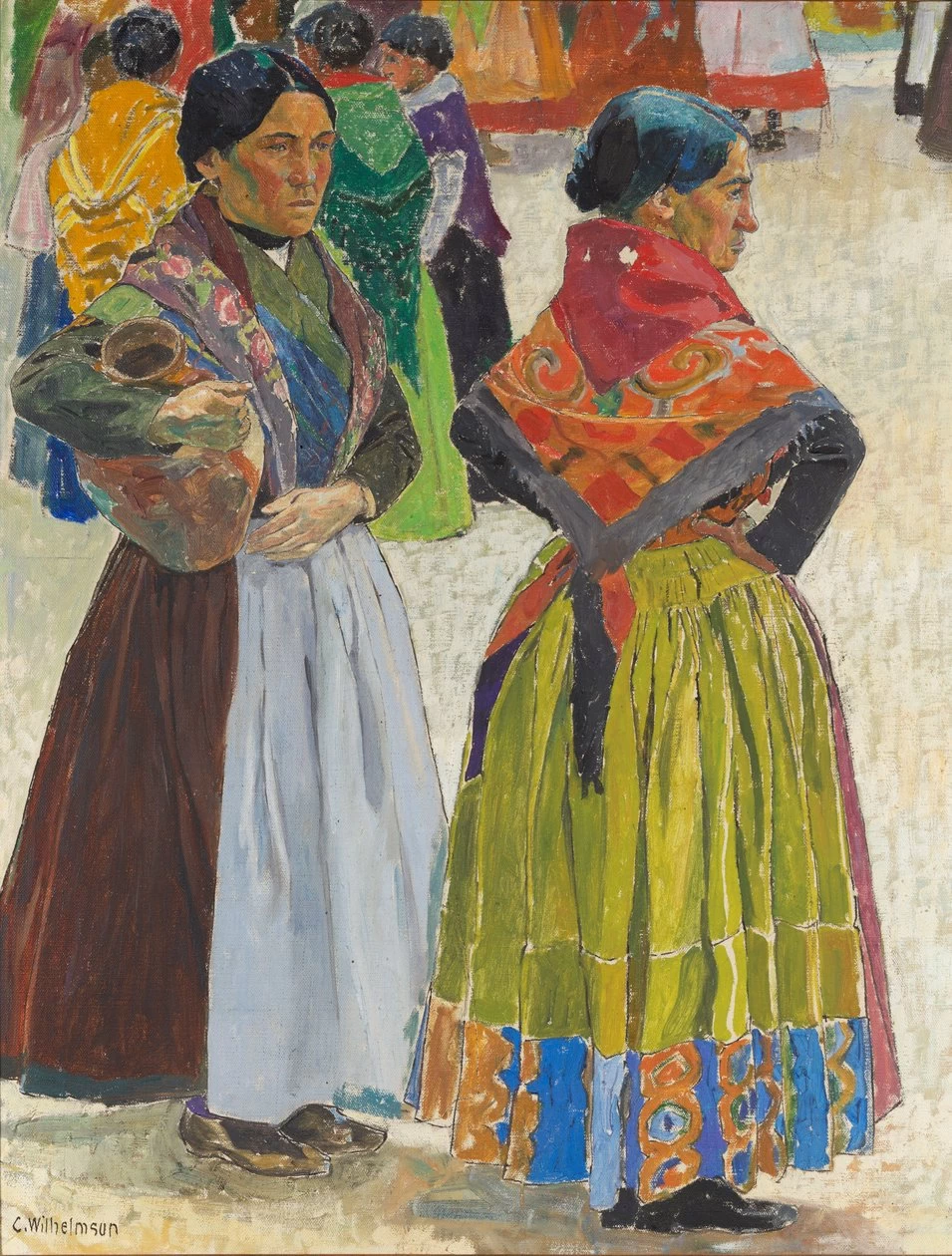 Donne spagnole - Galleria Thielska, Sjötullsbacken